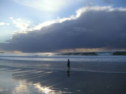 Carmel, California Beach Scene